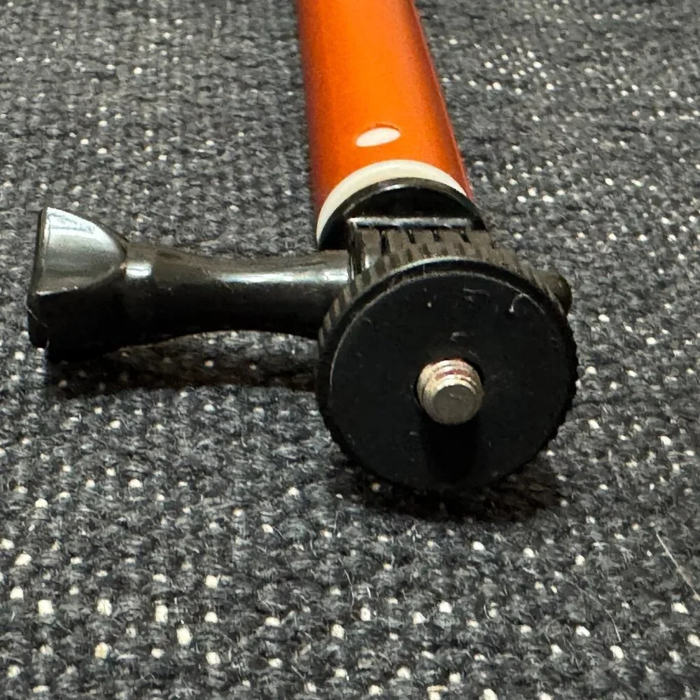 Ace3C Rhythm Selfie Stick Monopod with Mini Tripod Stand, Orange